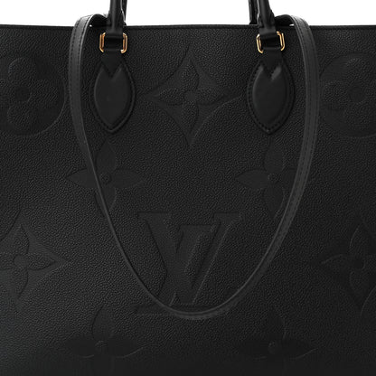 Louis Vuitton Empreinte Monogram Giant Onthego GM Black 8 of 10