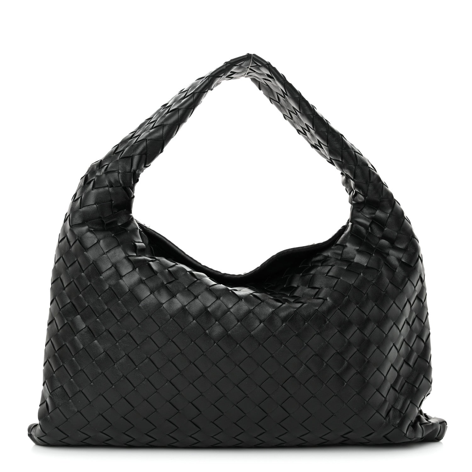 Bottega Veneta Calfskin Intrecciato Small Hop Black 1 of 11