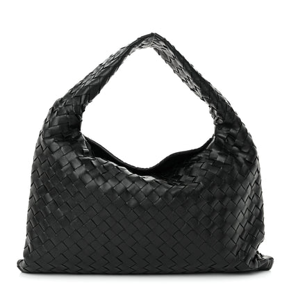 Bottega Veneta Calfskin Intrecciato Small Hop Black 1 of 11