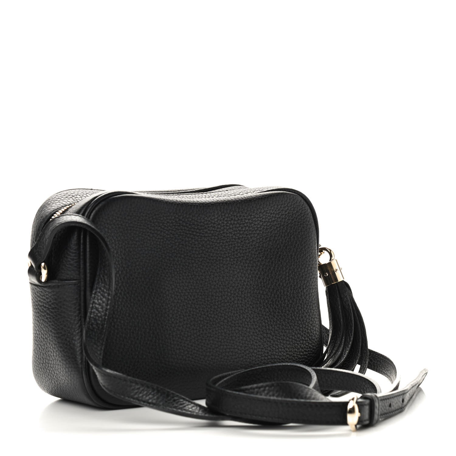 Gucci Pebbled Calfskin Small Soho Disco Bag Black 3 of 9