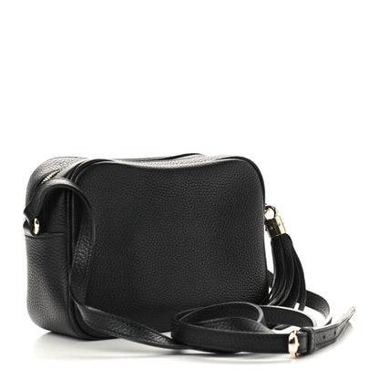 Gucci Pebbled Calfskin Small Soho Disco Bag Black 3 of 9