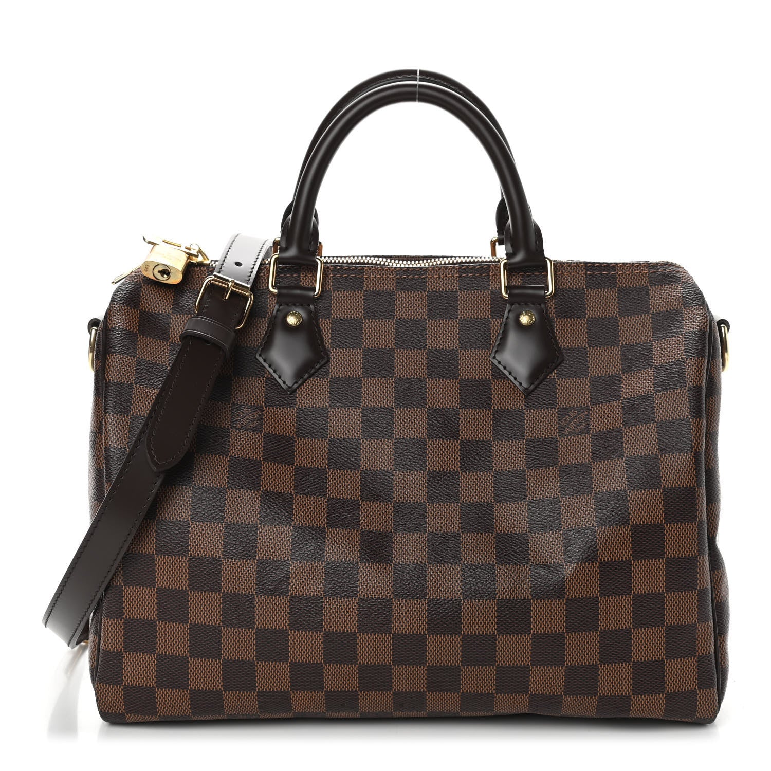 Louis Vuitton Damier Ebene Speedy Bandouliere 30 1 of 9