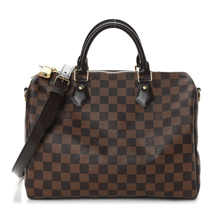 Louis Vuitton Damier Ebene Speedy Bandouliere 30 1 of 9