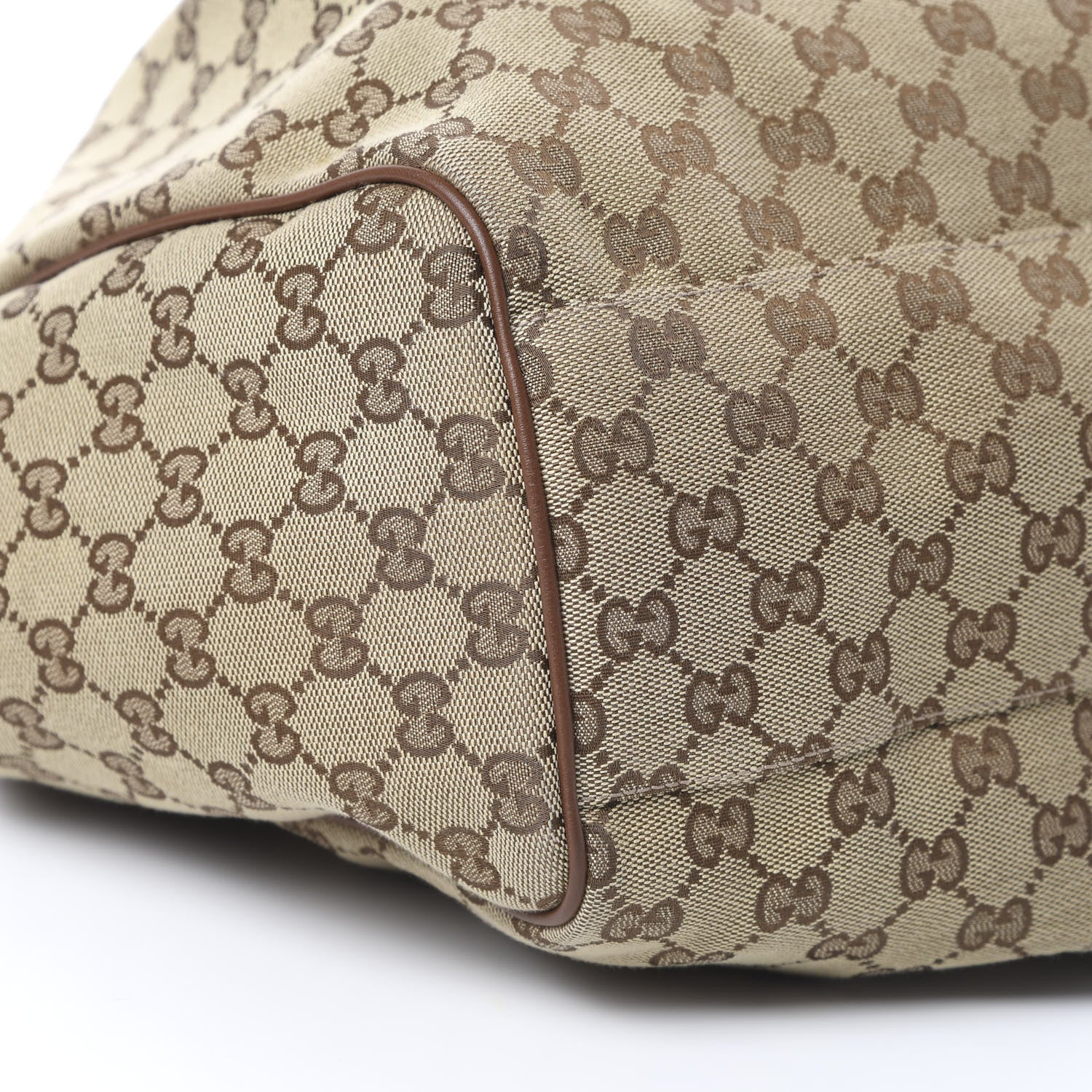 Gucci Monogram Large Sukey Tote Brown 8 of 9
