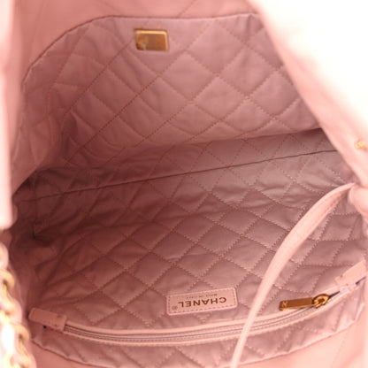 Chanel Shiny Calfskin Quilted Small Chanel 22 Light Pink 6 of 11