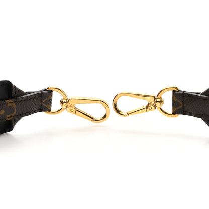Louis Vuitton Monogram Bandouliere Shoulder Strap Black 5 of 5