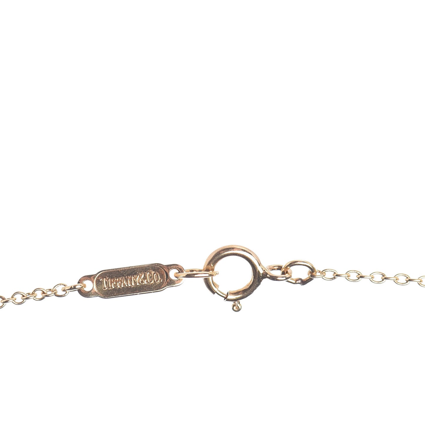 18K Yellow Gold Small Puff Heart Pendant Necklace