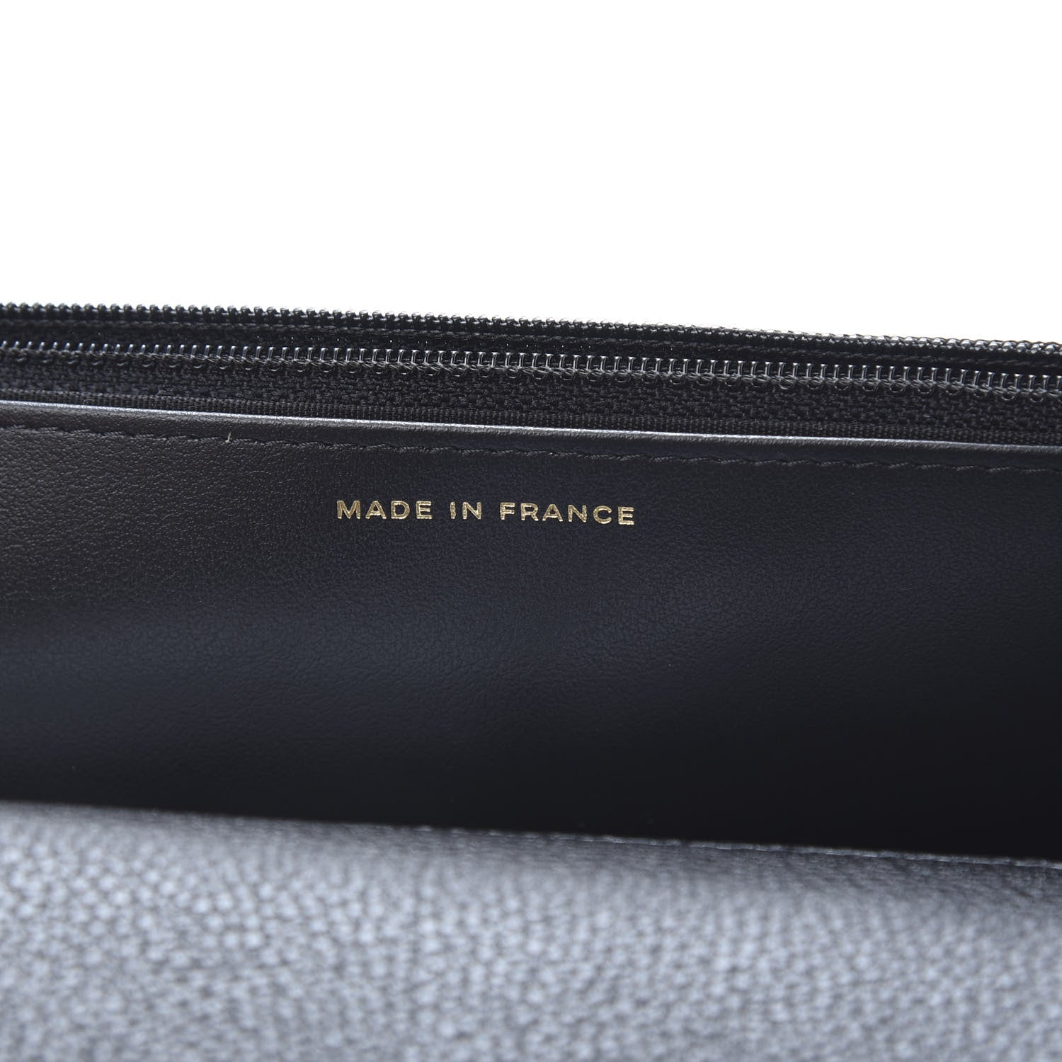 Chanel Calfskin Crochet 19 Wallet On Chain WOC Black 8 of 13