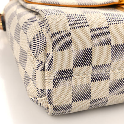 Louis Vuitton Damier Azur Braided Croisette Rose 7 of 12