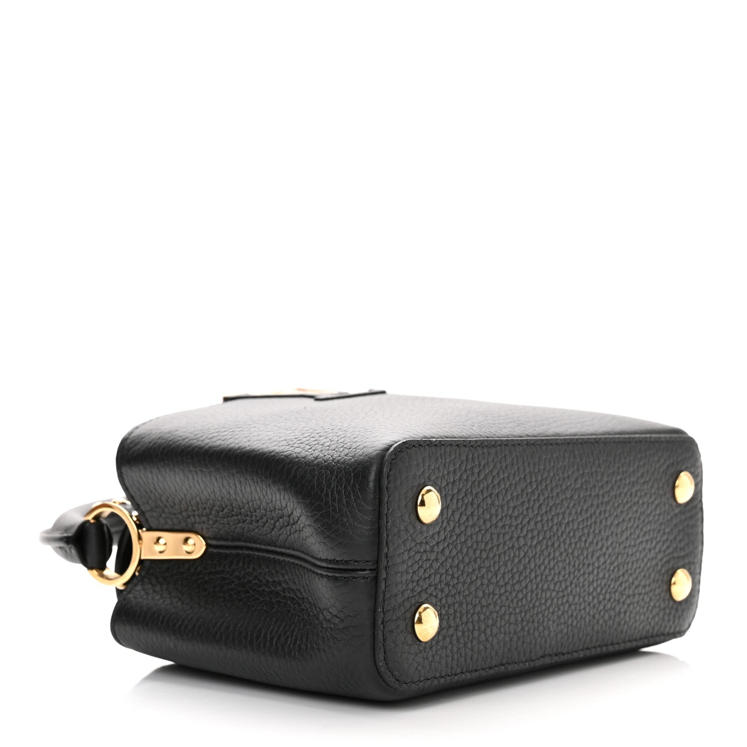 Louis Vuitton Taurillon Mini Capucines Black 4 of 9