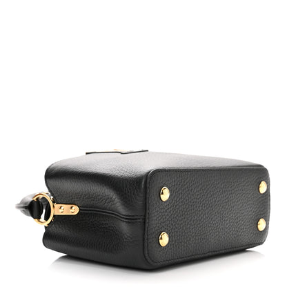 Louis Vuitton Taurillon Mini Capucines Black 4 of 9
