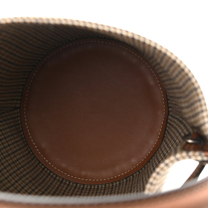 Celine Smooth Calfskin Tweed Nano Big Bag Bucket Tan 5 of 10