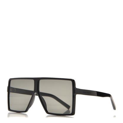 Saint Laurent Acetate Betty Sunglasses SL183 Black 1 of 8