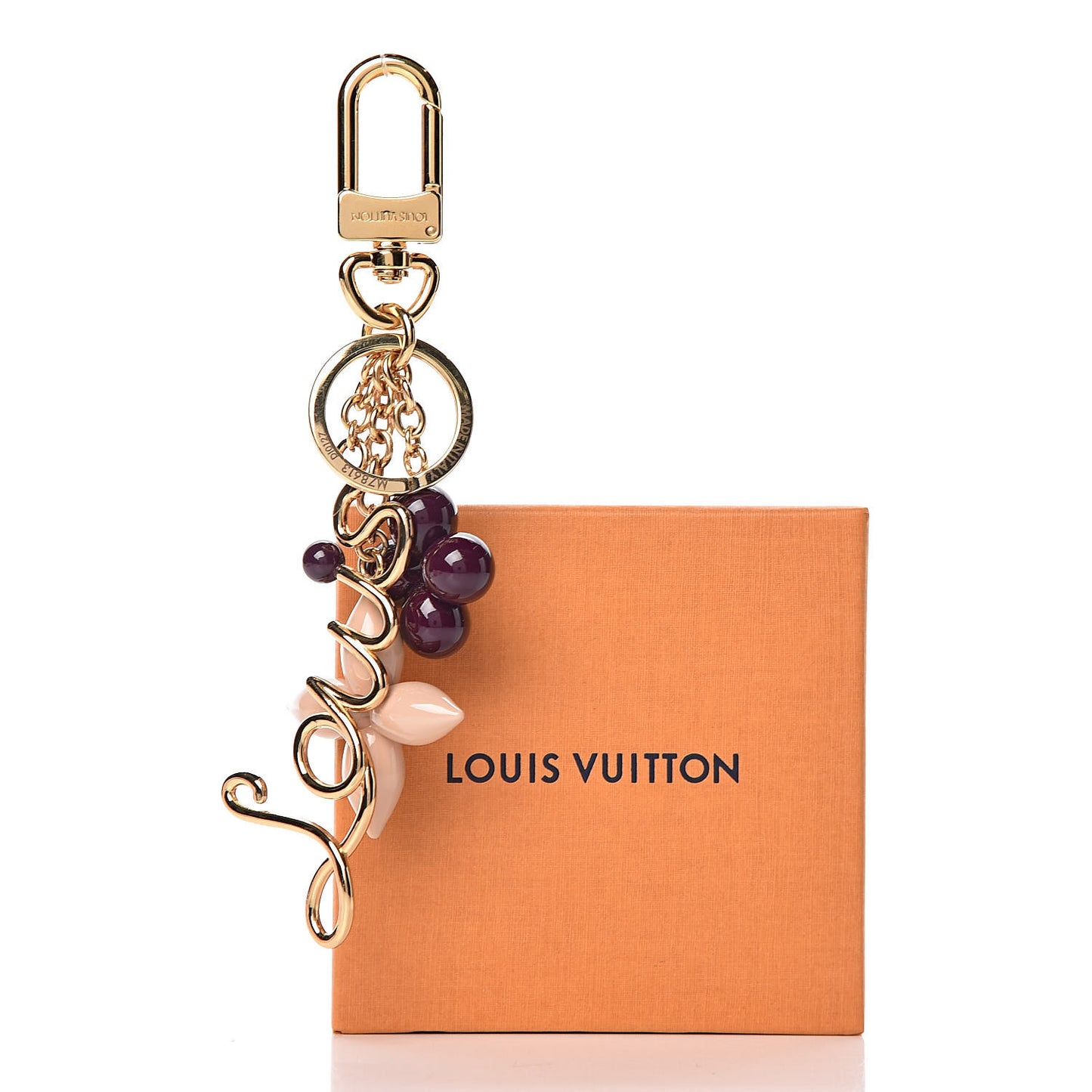 Resin Louis Bag Charm Key Holder
