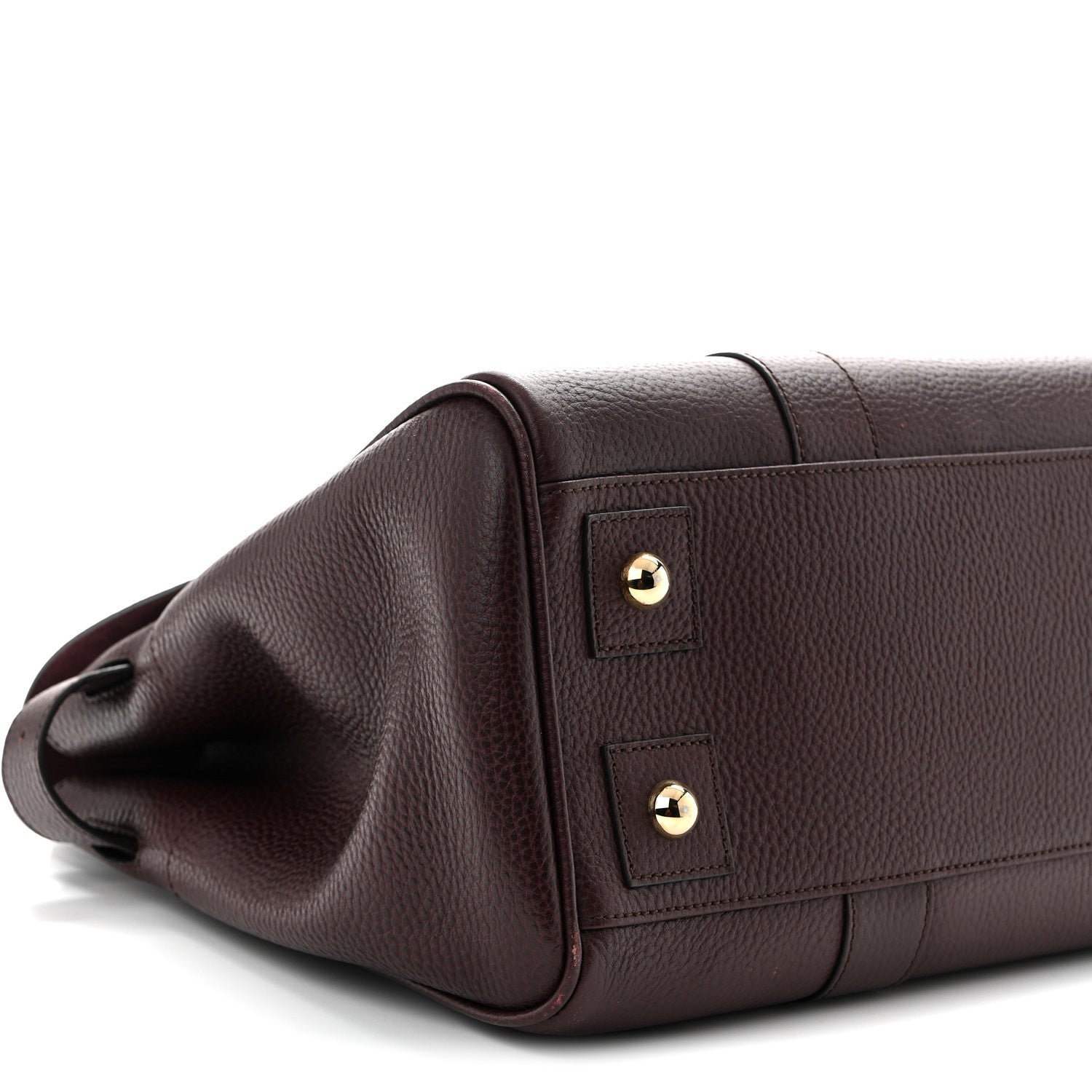 Mulberry Grain Vegetable Tanned Calfskin Bayswater Oxblood 8 of 11