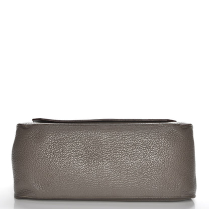 Hermes Taurillon Clemence Jypsiere 37 Etain 6 of 28