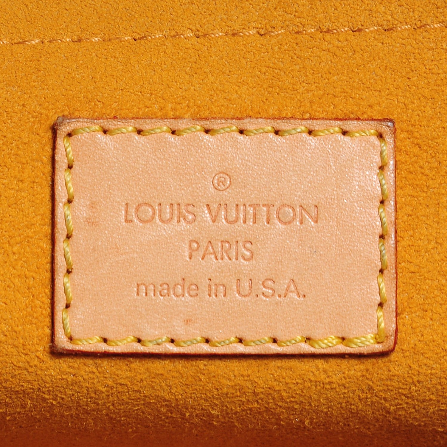 Louis Vuitton Monogram Denim Baggy PM Blue 5 of 7