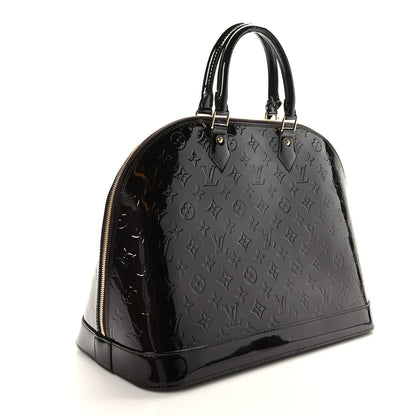 Louis Vuitton Vernis Alma GM Amarante 3 of 10