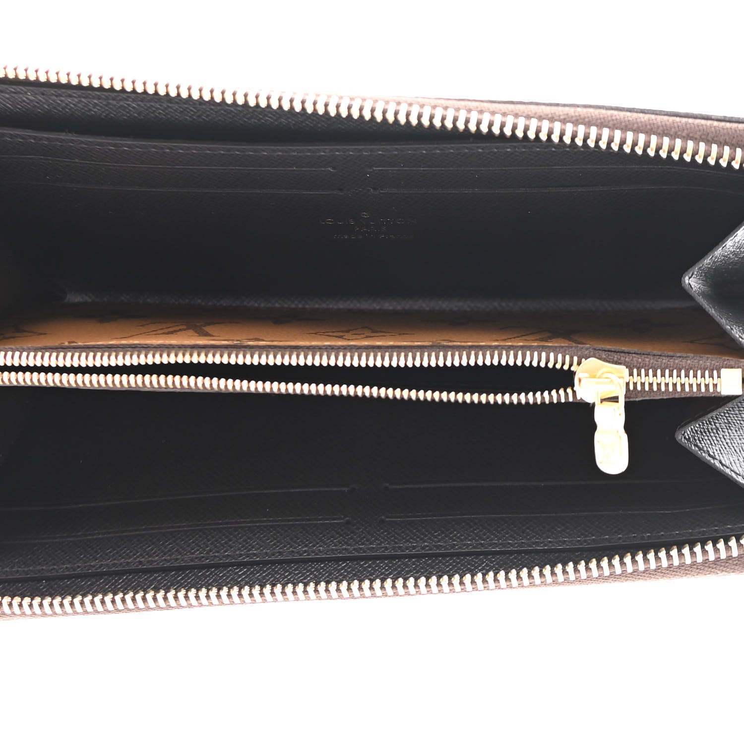 Louis Vuitton Reverse Monogram Clemence Wallet 5 of 8