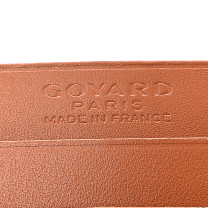 Goyard Goyardine Saint Sulpice Card Holder Black Gold 6 of 11
