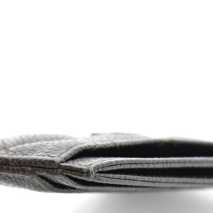 Chanel Caviar Quilted Card Holder Dark Charcoal 11 of 13