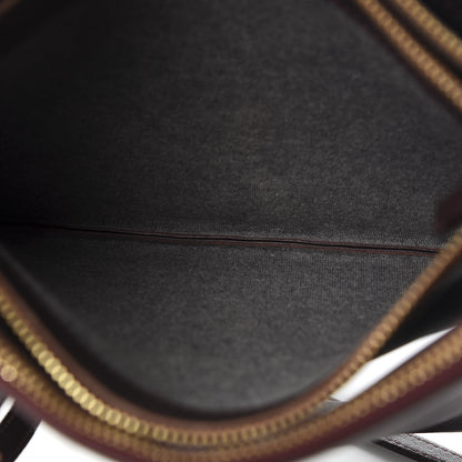 Celine Smooth Lambskin Small Trio Crossbody Bag Burgundy 5 of 11