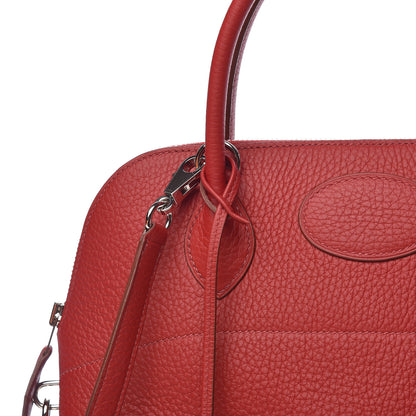 Hermes Taurillon Clemence Bolide 31 Rouge Garance 8 of 11