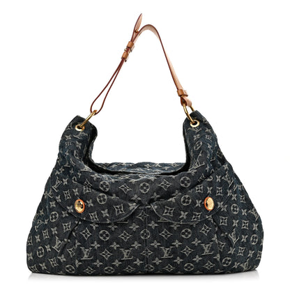 Louis Vuitton Denim Daily GM Gris Blue 1 of 10