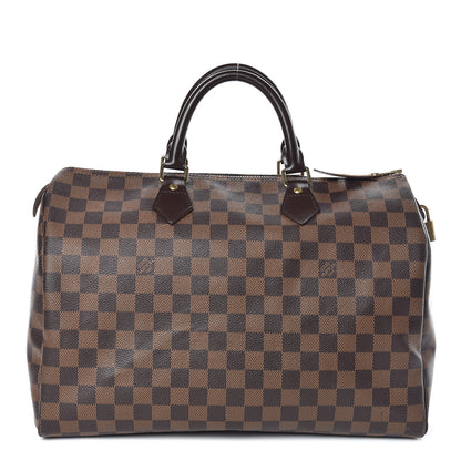 Louis Vuitton Damier Ebene Speedy 35 1 of 13