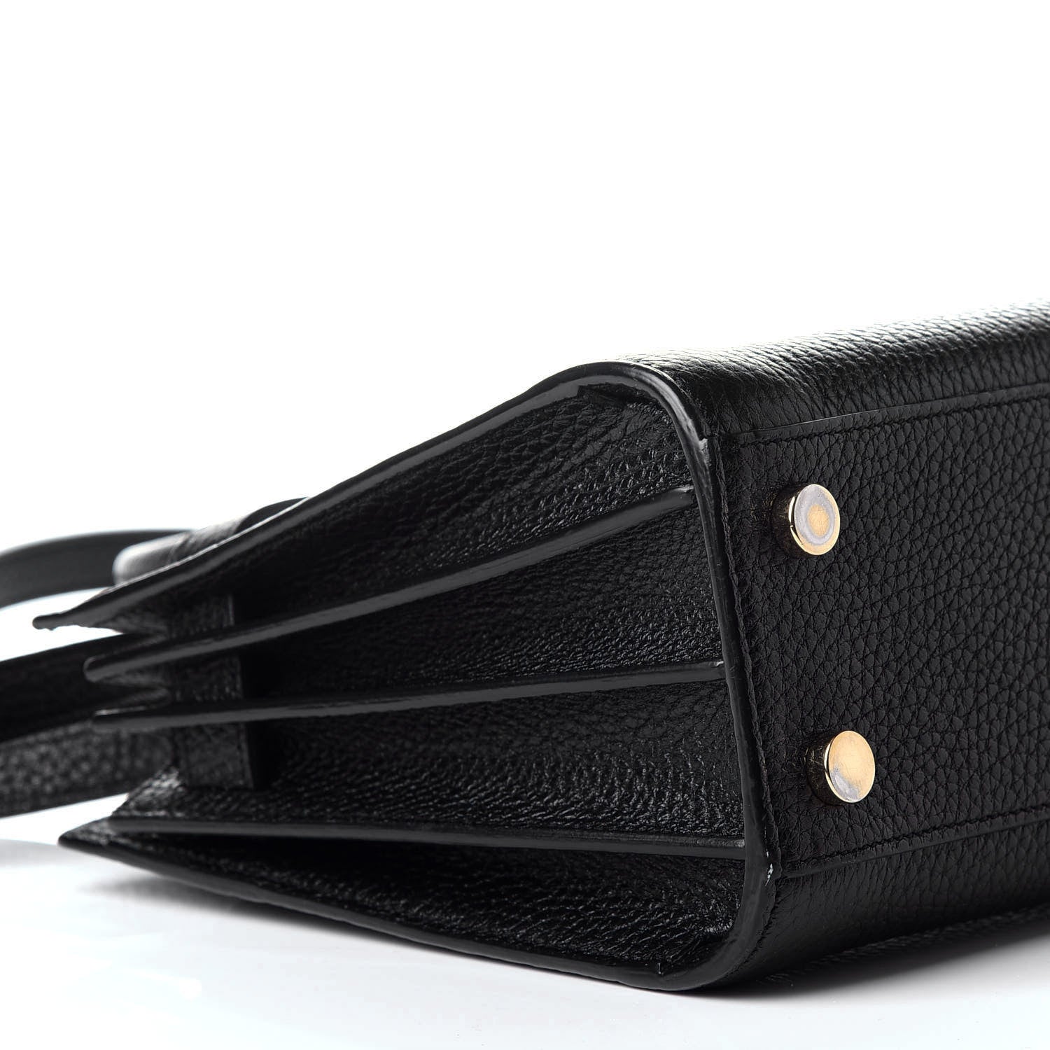 Saint Laurent Grained Calfskin Nano Sac De Jour Black 6 of 11
