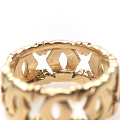 Cartier 18K Yellow Gold Entrelaces Ring 50 5.25 4 of 5