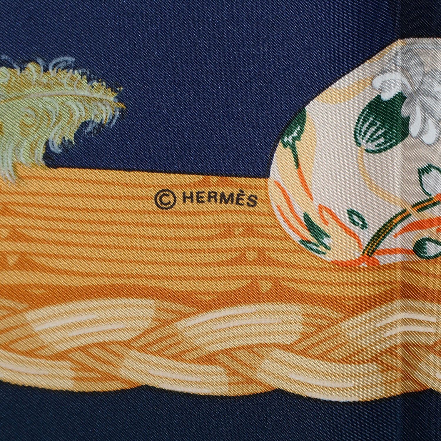 Hermes Silk Couvee d'Scarf 90 5 of 6