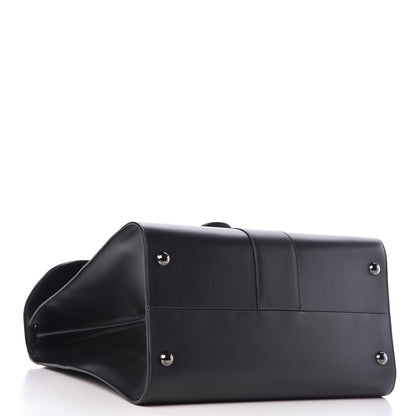 Delvaux Calfskin MM L'Humour Brillant Satchel Black 4 of 8