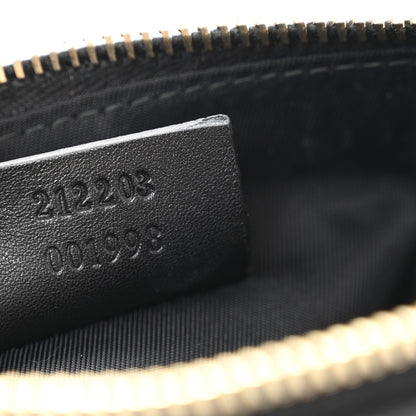 Gucci Guccissima Signature New Britt Wristlet Black 7 of 10
