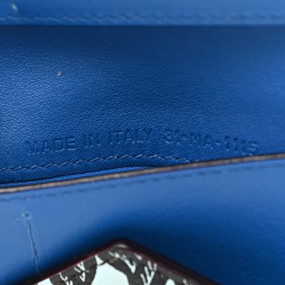 Christian Dior Printed Calfskin Diorissimo Medium Envelope Wallet 7 of 14