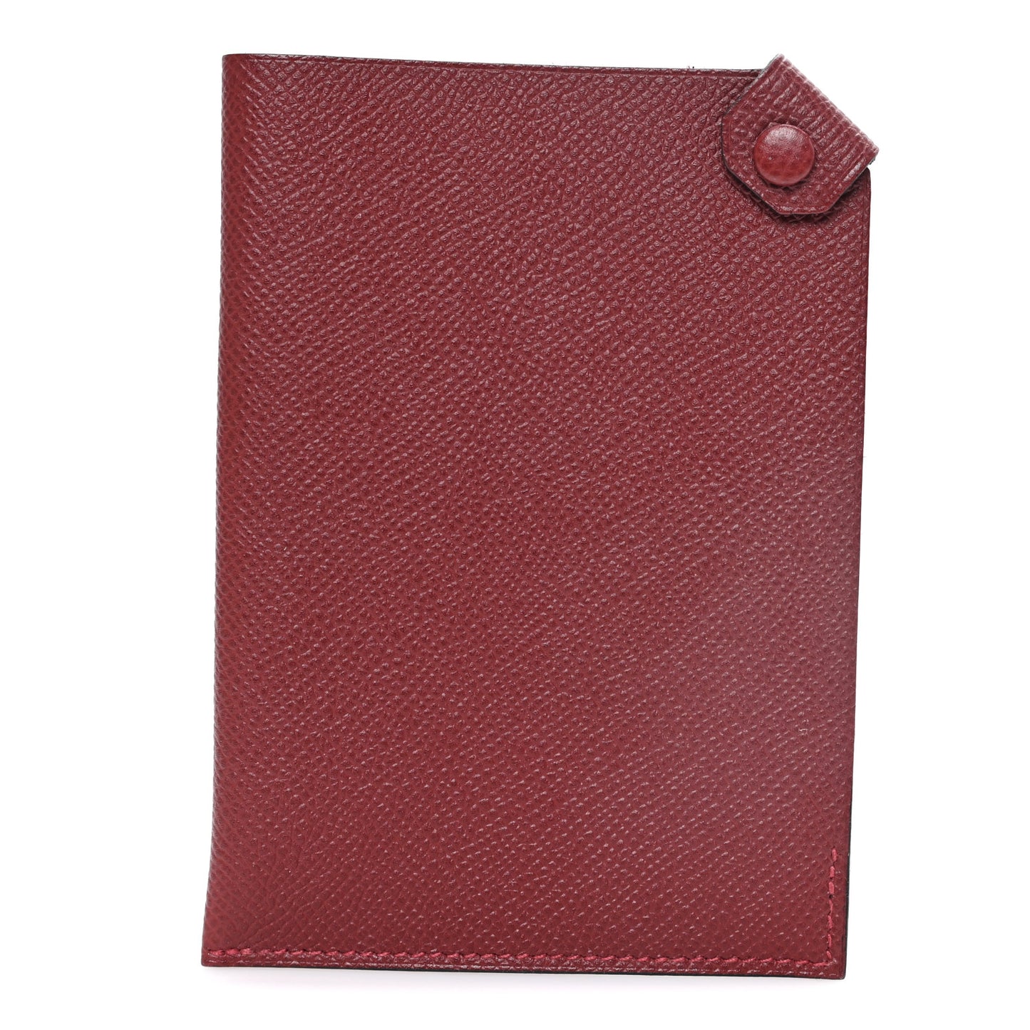 Epsom Tarmac PM Passport Holder Rouge Grenat
