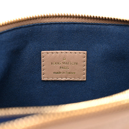 Louis Vuitton Lambskin Embossed Monogram Coussin PM Taupe 6 of 9