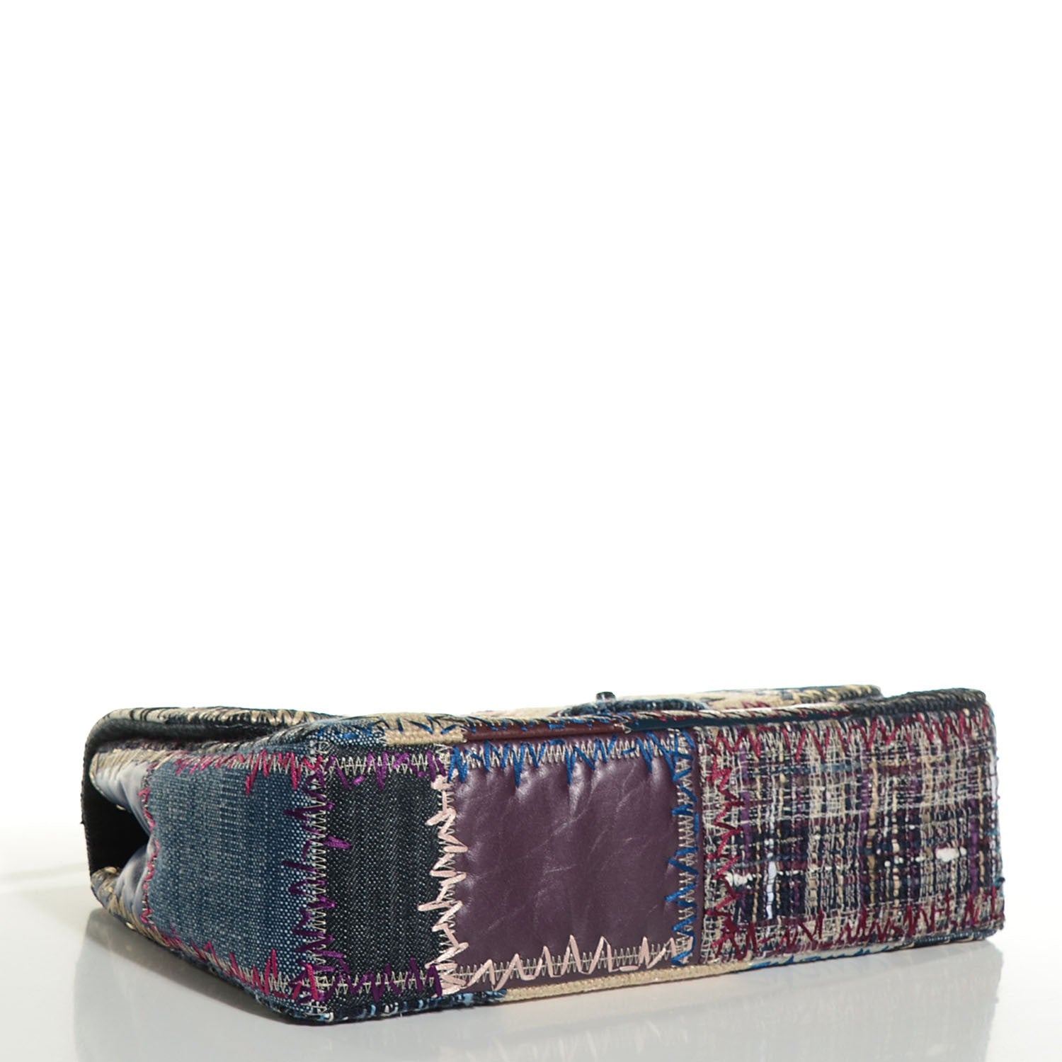 Chanel Patchwork Jumbo Single Flap Multicolor 8 of 16