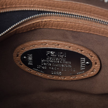 Fendi Cuoio Romano Selleria Lei Boston Tote Mou 13 of 24