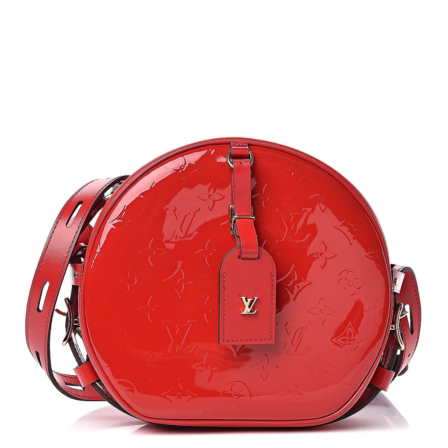 Louis Vuitton Vernis Boite Chapeau Souple Rouge 1 of 8