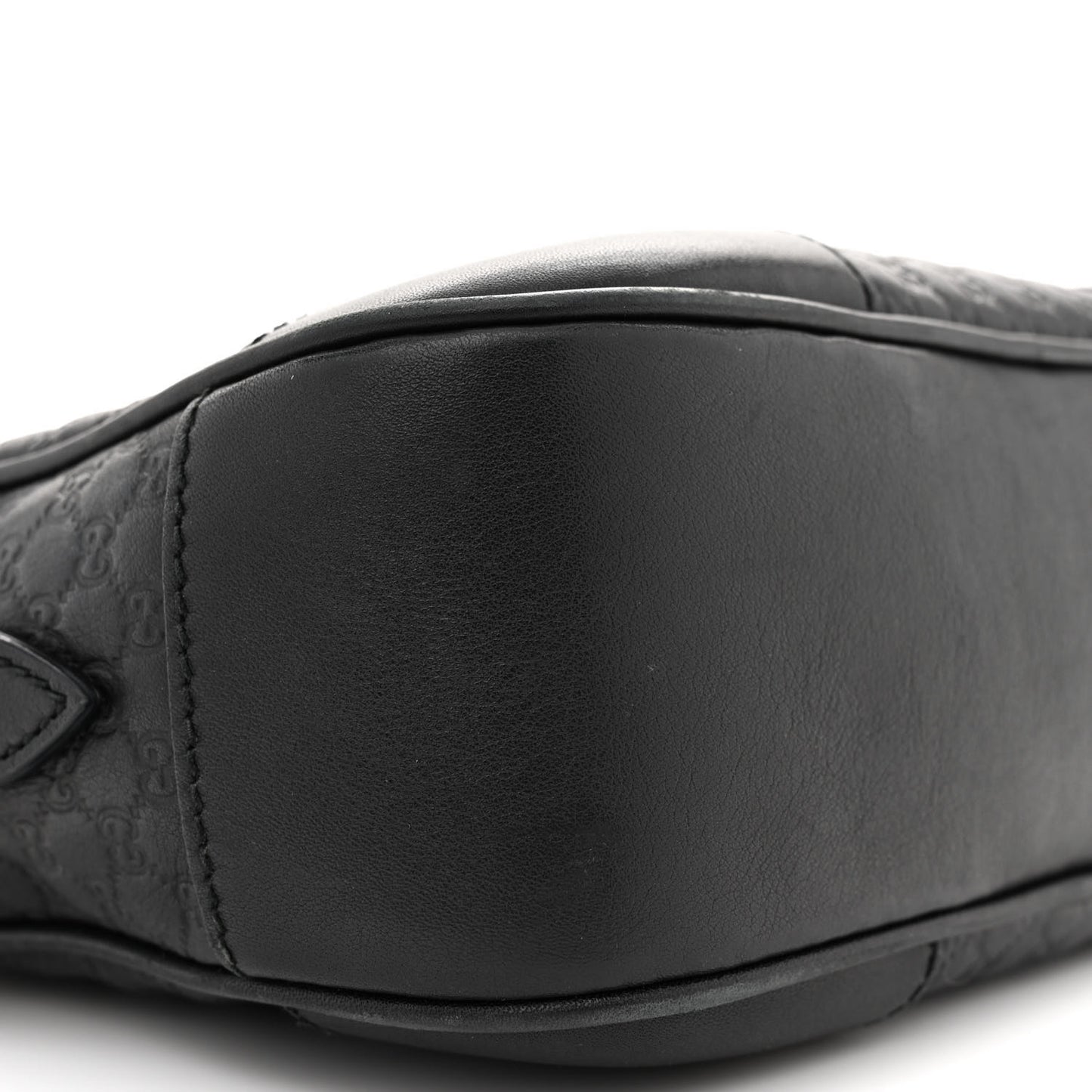 Microguccissima Mini Bree Messenger Bag Black