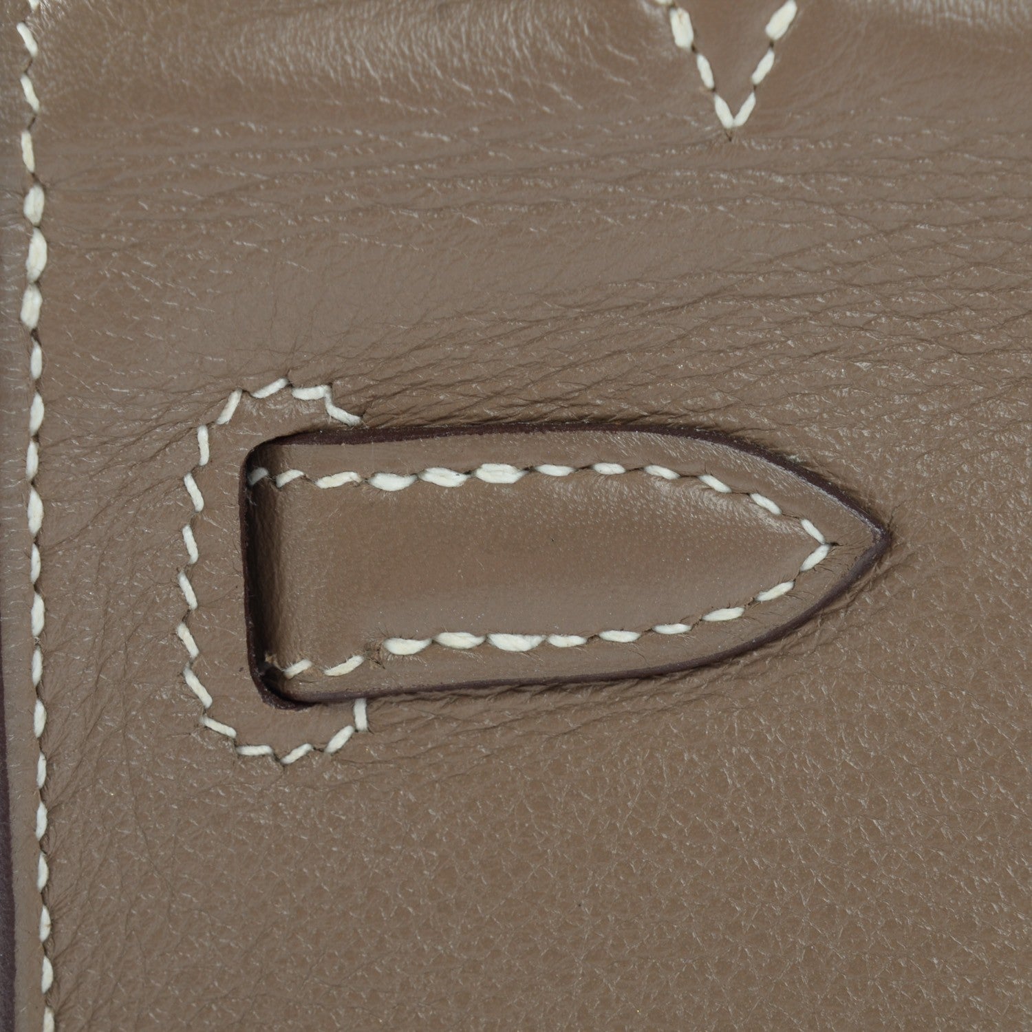 Hermes Swift Kelly Pochette Clutch Etoupe 13 of 18