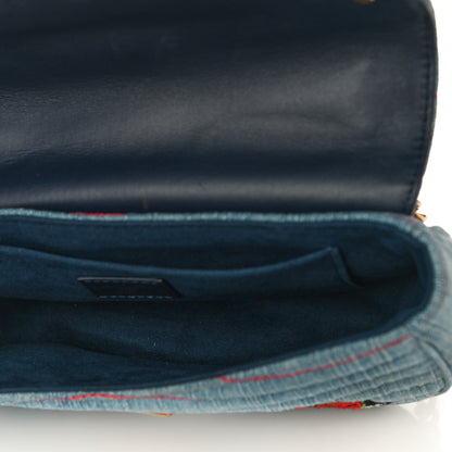 Louis Vuitton Denim New Wave Chain MM Blue 5 of 13