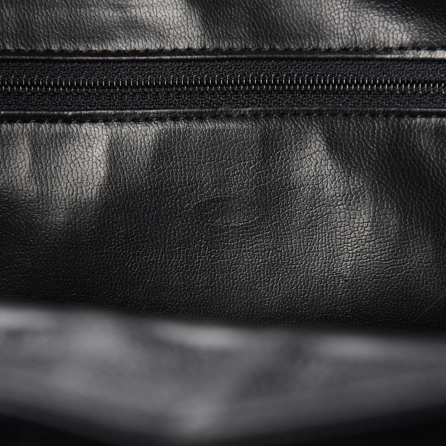 Caviar Drawstring Backpack Black