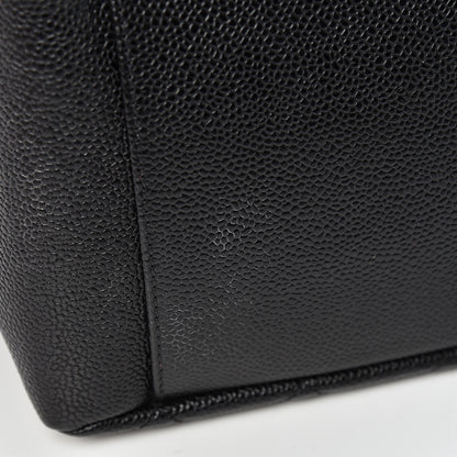 Chanel Caviar Quilted Grand Shopping Tote GST Black 10 of 11