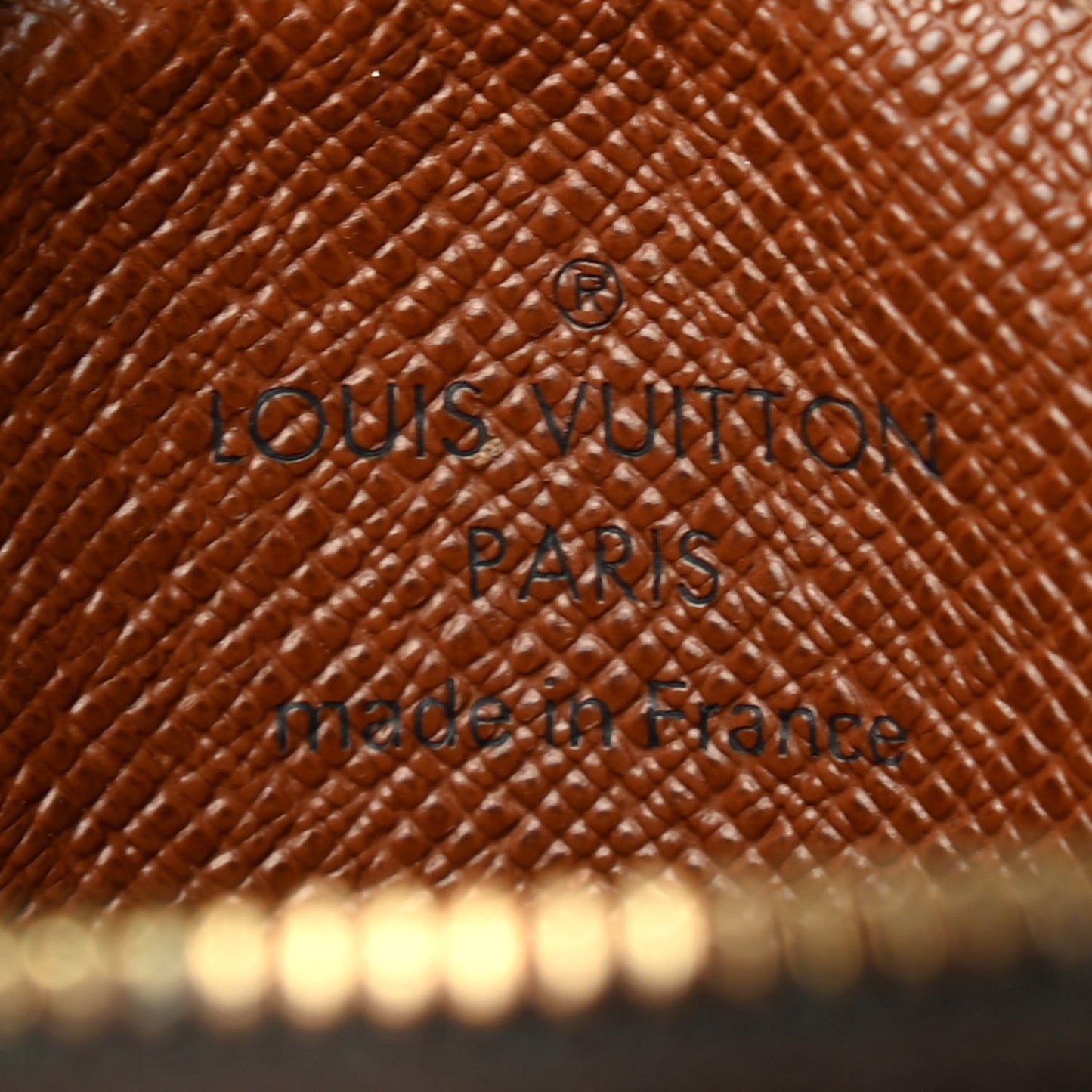 Monogram Round Coin Purse