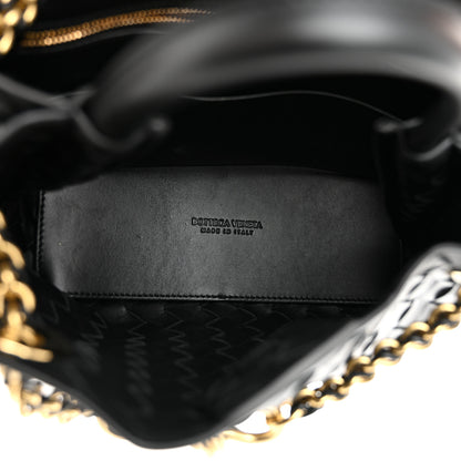 Bottega Veneta Nappa Intrecciato Small Andiamo Shoulder Bag Black 5 of 9