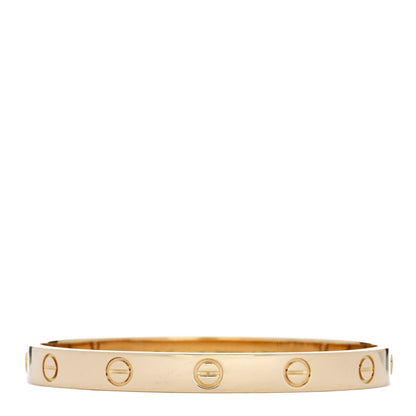 Cartier 18K Yellow Gold Love Bracelet 16 1 of 8
