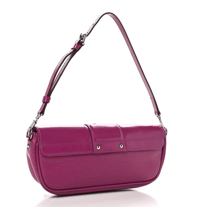 Louis Vuitton Epi Montaigne Clutch Fuchsia 3 of 10