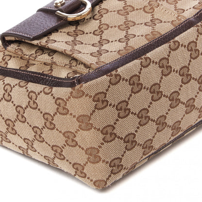 Gucci Monogram Abbey D Ring Tote Dark Brown 5 of 8
